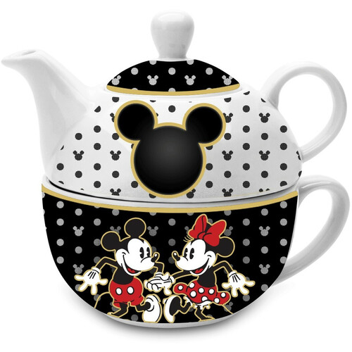 Disney Mickey and Minnie Mouse Tea for One Set