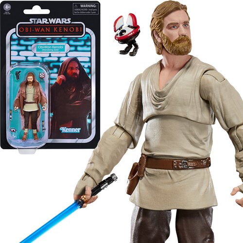 Star Wars The Vintage Collection Obi-Wan Kenobi (Wandering Jedi) 3 3/4-Inch Action Figure - VC245