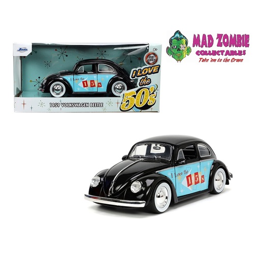 Jada 1:24 Scale I Love The 50’s – 1959 Volkswagen Beetle Limited Edition