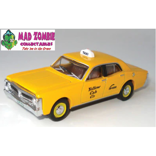 Aussie Road Ragers 1:64 Falcon XY Yellow Cab