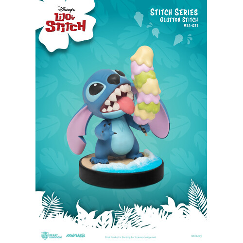 Lilo & Stitch Beast Kingdom Mini Egg Attack MEA-031- Glutton Stitch