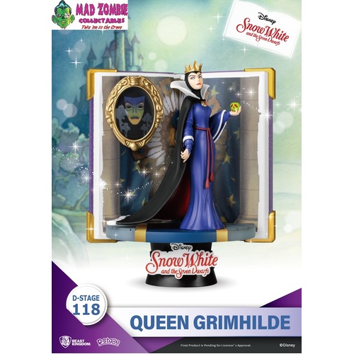 Beast Kingdom D Stage Disney Story Book Series Snow White and the Seven Dwarfs Queen Grimhilde