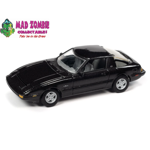 Johnny Lightning 1:64 Classic Gold 2022 Release 2 - 1982 Mazda RX-7 (Tornado Silver Metallic)