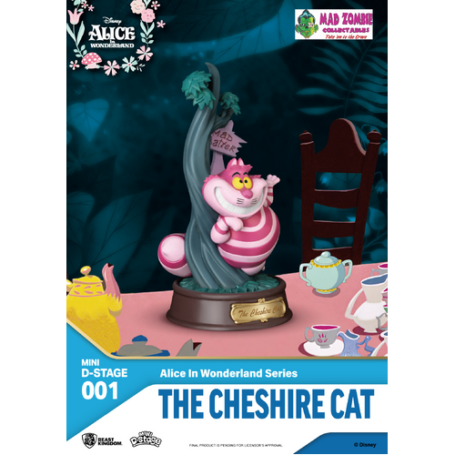 Beast Kingdom Mini D Stage Disney Alice in Wonderland - Cheshire Cat