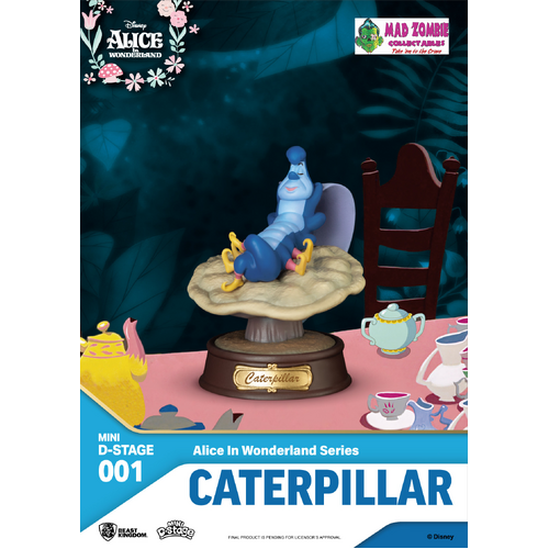 Beast Kingdom Mini D Stage Disney Alice in Wonderland - Caterpillar 