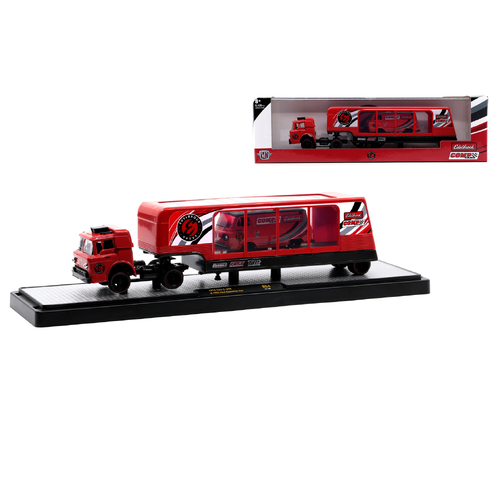 M2 Machines Auto Haulers 1:64 Scale Release 54 - ​1970 Ford C-950 & 1965 Ford Econoline Van