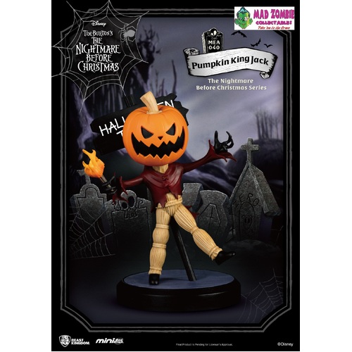 The Nightmare Before Christmas Beast Kingdom Mini Egg Attack Series - Pumpkin King Jack