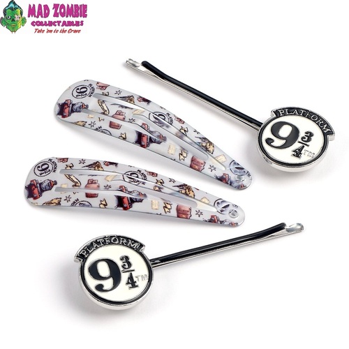 Harry Potter Hair Clip Set - Platform 9 3/4
