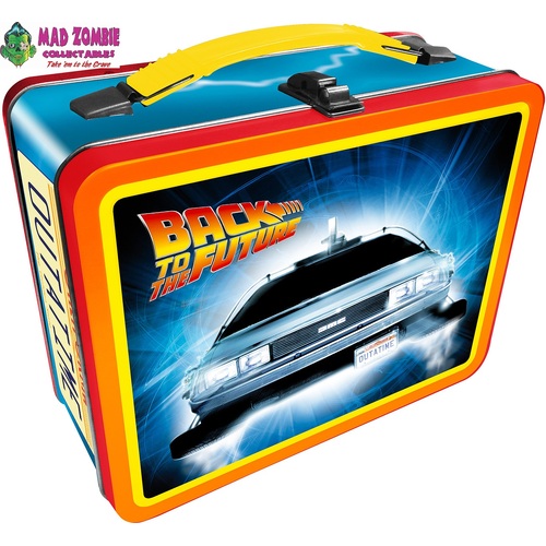 Back to the Future Lunch Box Tin Tote
