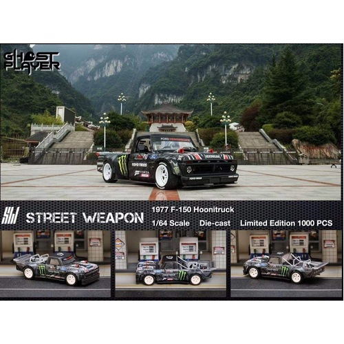 Street Weapon 1:64 Scale 1977 F-150 Hoonitruck - Limited Edition