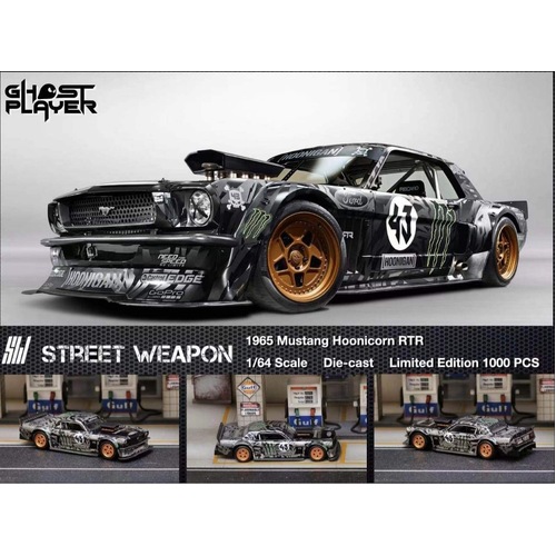 Street Weapon 1:64 Scale 1965 Mustang Hoonicorn RTR - Limited Edition