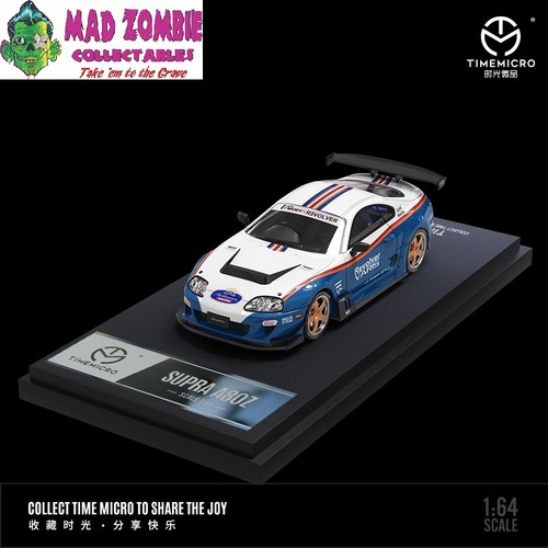 Time Micro 1/64 Scale - Toyota Supra JZA80 Rothmans Livery