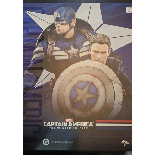 Captain America & Steve Rogers The Winter Soldier 1:6 Scale Hot Toy MMS243