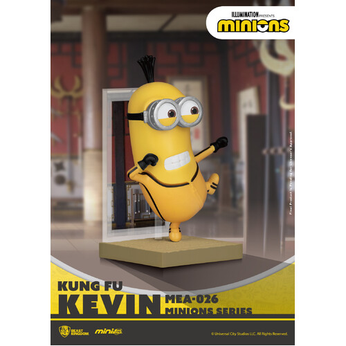 Minions Beast Kingdom Mini Egg Attack MEA-026 Series - Kung Fu Kevin