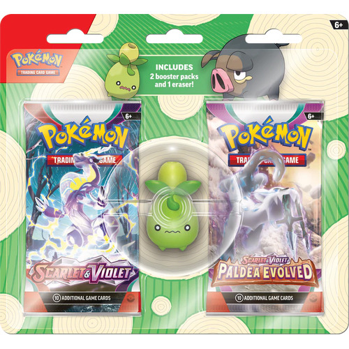 Pokemon TCG Eraser Blister - Smoliv