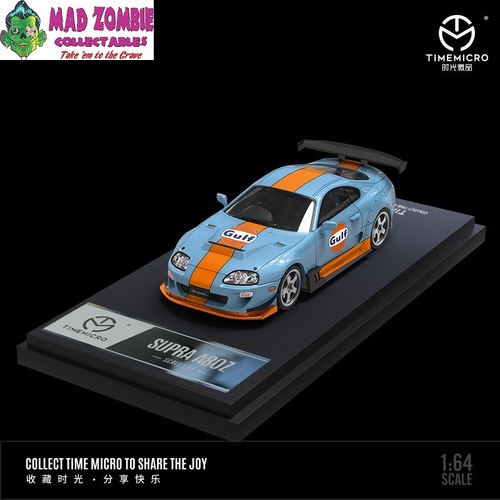 Time Micro 1/64 Scale - Toyota Supra JZA80 Gulf Livery