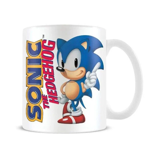 Sonic the Hedgehog White Coffee Mug