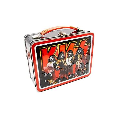 Kiss Love Gun Artwork Gen 2 Tin Carry All Lunch Box Tin Tote