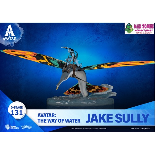 Beast Kingdom D Stage Avatar the Way of Water Series Jake Sully Statue