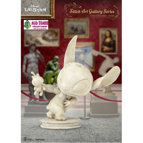 Beast Kingdom Mini Egg Attack Stitch Art Gallery Series Figurine - Stitch Dynamic Statue