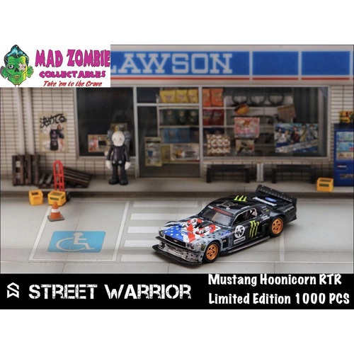 Street Warrior 1/64 Scale - 1965 Mustang Hoonicorn RTR - Limited to 1000 Pieces World Wide