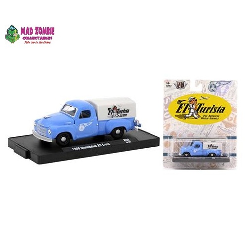M2 Machines Auto-Drivers 1:64 Scale Release 99 El Turista – 1950 Studebaker 2R Truck