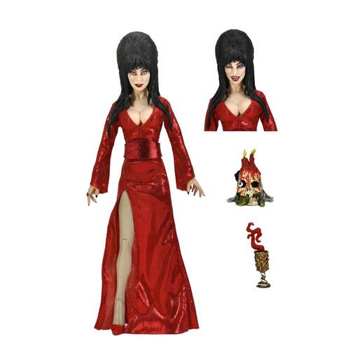 Elvira - Mistress of the Dark Elvira (Red, Fright, and Boo Ver) Clothed Action Figure