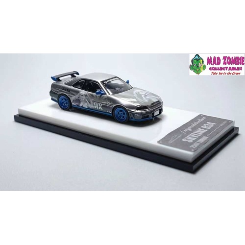 Model Collect 64 1/64 - Skyline 25GT Turbo ER34 White Queen Livery
