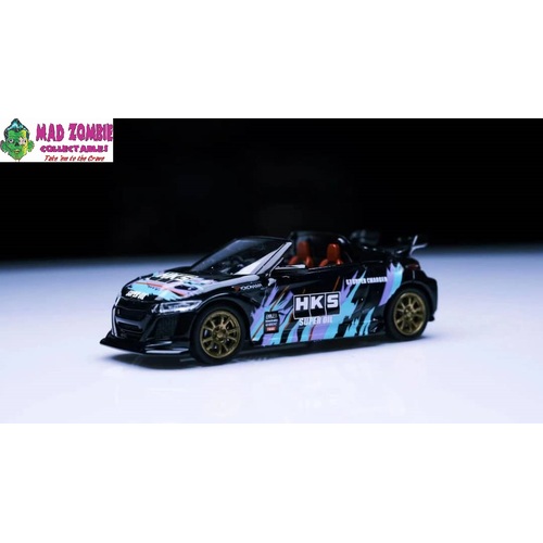 Mortal 1/64 Scale - Mugen S660 with Assembled Top HKS