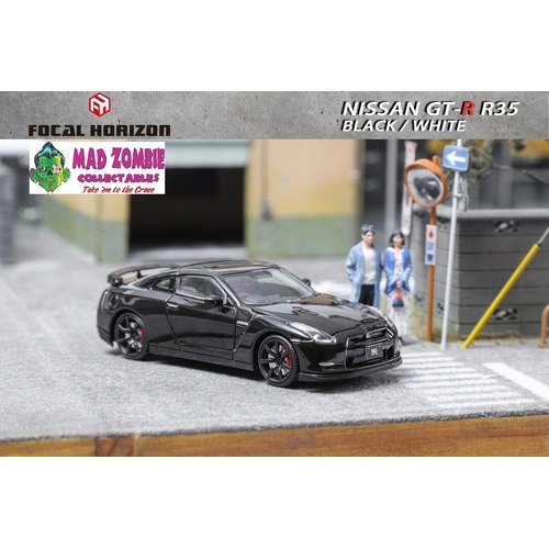 Focal Horizon 1/64 - Nissan GTR R35 Black