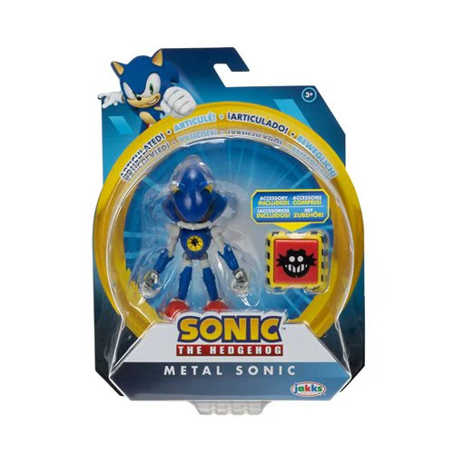 Sonic the Hedgehog 4" Action Figure Wave 13 -  Metal Sonic