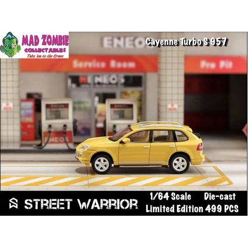 Street Warrior 1/64 Scale - Cayenne Turbo S (957) Yellow