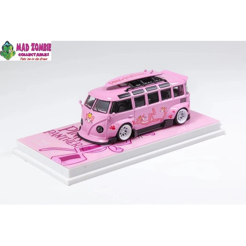 LF Model 1/64 - VW T1 Kombi Pink Panther