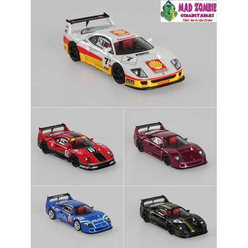Stance Hunter 1/64 Scale - F40 LM Openable Tail-Hood, Visible Engine (Various Options)