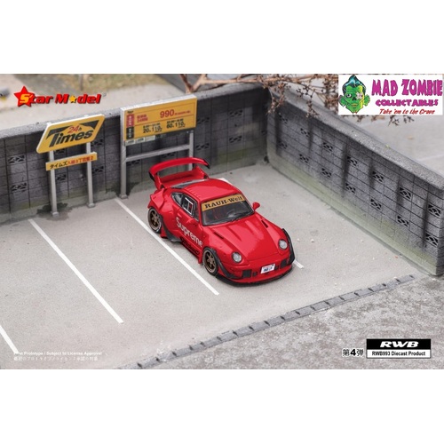 Star Model 1/64 Scale - RWB 993 GT Wing, Rauh-Welt Modified Supreme