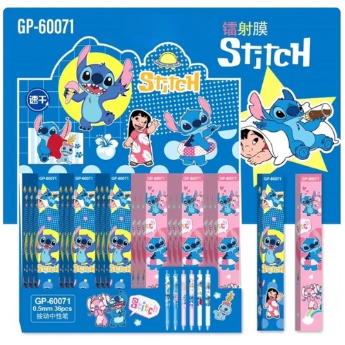 Lilo & Stitch Gel Pen 0.5 Black - Blind Box - Random Selection