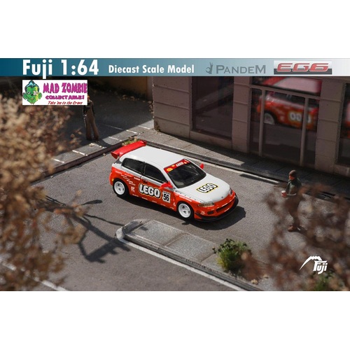 Fuji 1/64 Scale - Honda Civic EG6 Pandem Rocket Bunny Lego