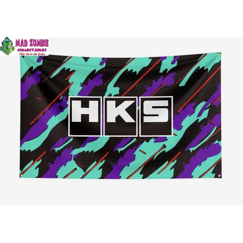 Flag: HKS Flag (60mm x 90mm)