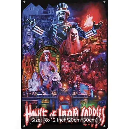 House of 1000 Corpses Tin Sign