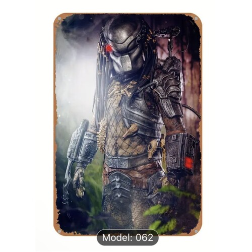Predator Tin Sign