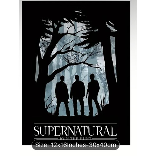 Supernatural Join the Hunt Tin Sign