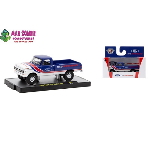 M2 Machines 1/64 Scale - Auto-Thentics Release 87 - ​​​1972 Ford F-250 Custom 4x4