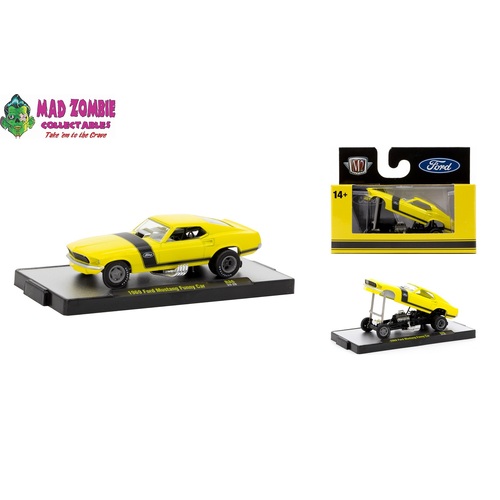 M2 Machines 1/64 Scale - Auto-Thentics Release 86 - 1969 Ford Mustang Funny Car