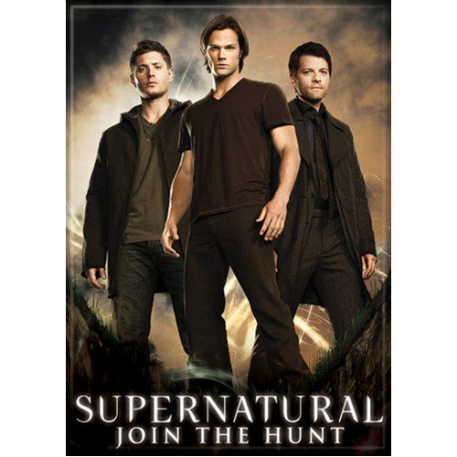 Supernatural Refrigerator Magnet - Trio Join the Hunt