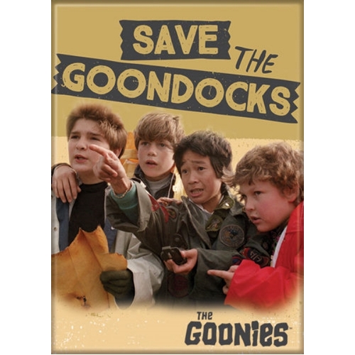 The Goonies Refrigerator Magnet - Save the Goondocks Photo