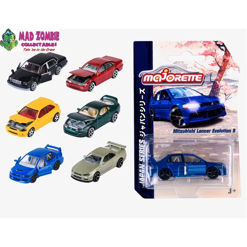 Majorette 1/64 Scale - Japan Series Premium Cars - Individuals 