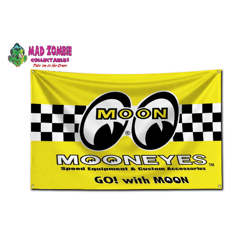 Flag: Mooneyes Flag (60mm x 90mm)