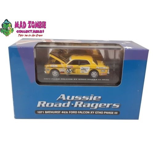 Aussie Road Ragers 1:64 1971 Falcon XY GTHO Phase III - Bill Brown 63E