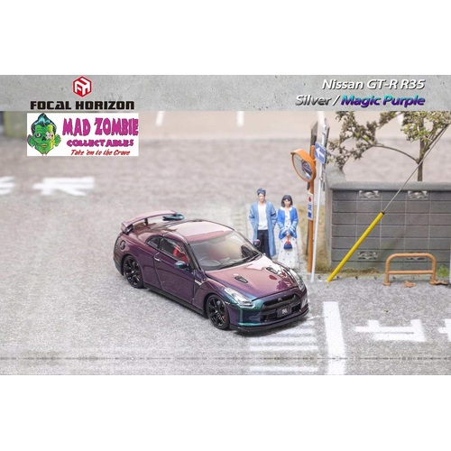 Focal Horizon 1/64  -  Nissan Skyline GTR R35 Magic Purple 