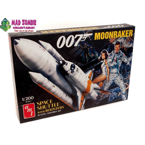 AMT 1/200 Scale - James Bond 007 Moonraker Space Shuttle with Booster Model Kit